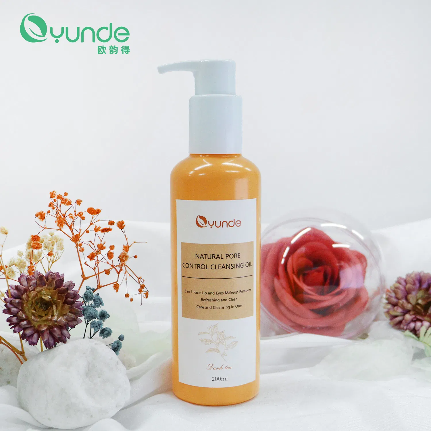 Private Label 3-in-1 Manufacturer Natural Pore Control Cleansing Oil