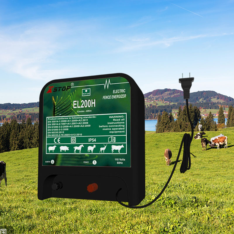 Xstop 2j Electric Fence Energizer for Preventing Wild Animals Intruding