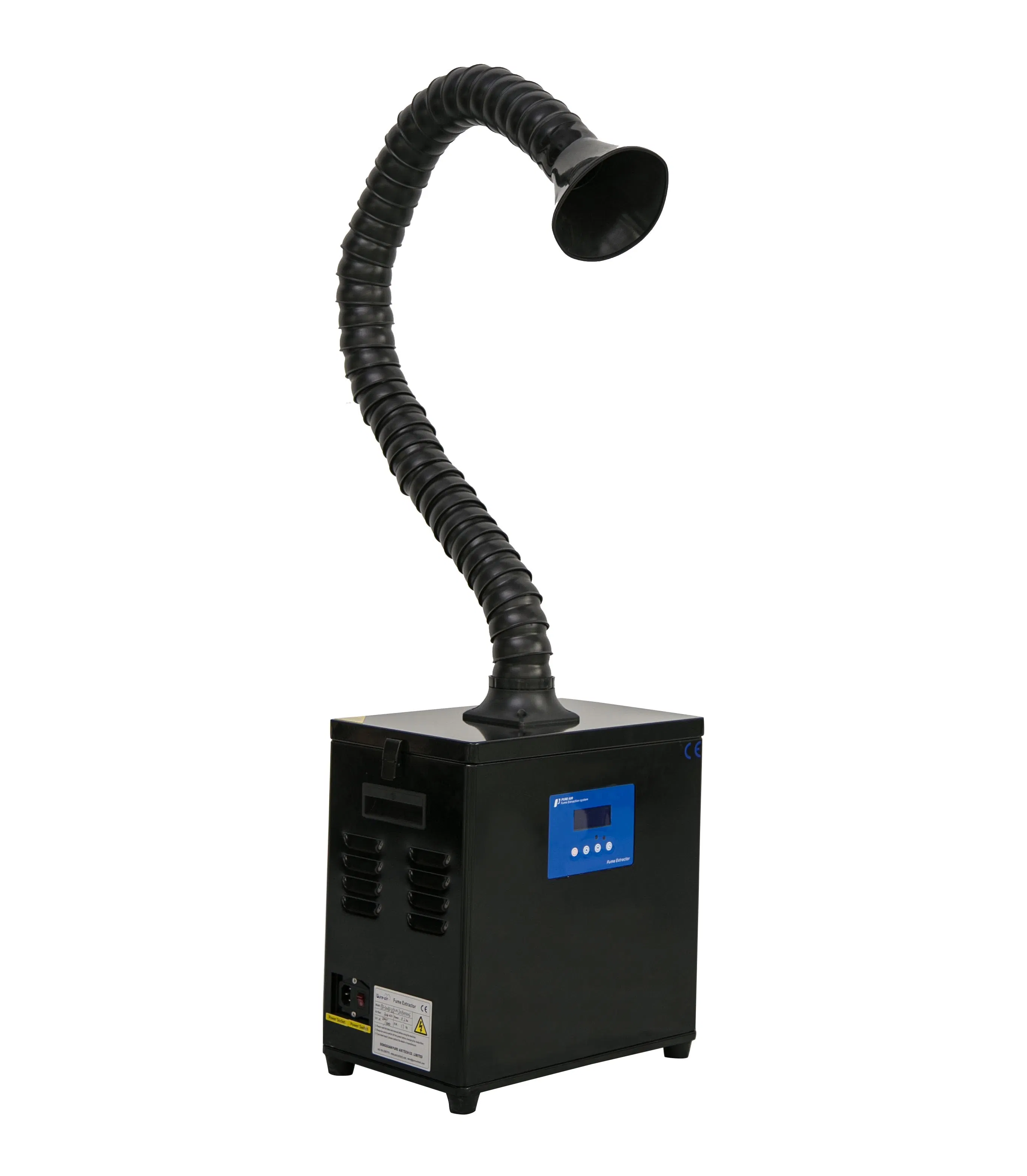 Beauty salon hot sale PURE-AIR PA-300TS-IQ portable nail neauty hair salon fume extractor dust collector air filter with activated carbon filter