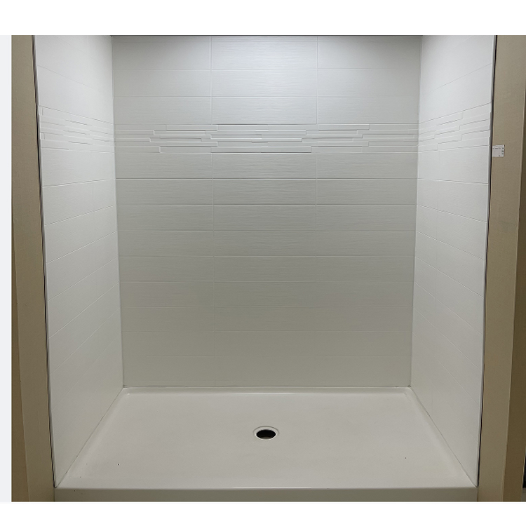 Cultured Marble 60 X 32 Inch Shower Pan, Shower Base