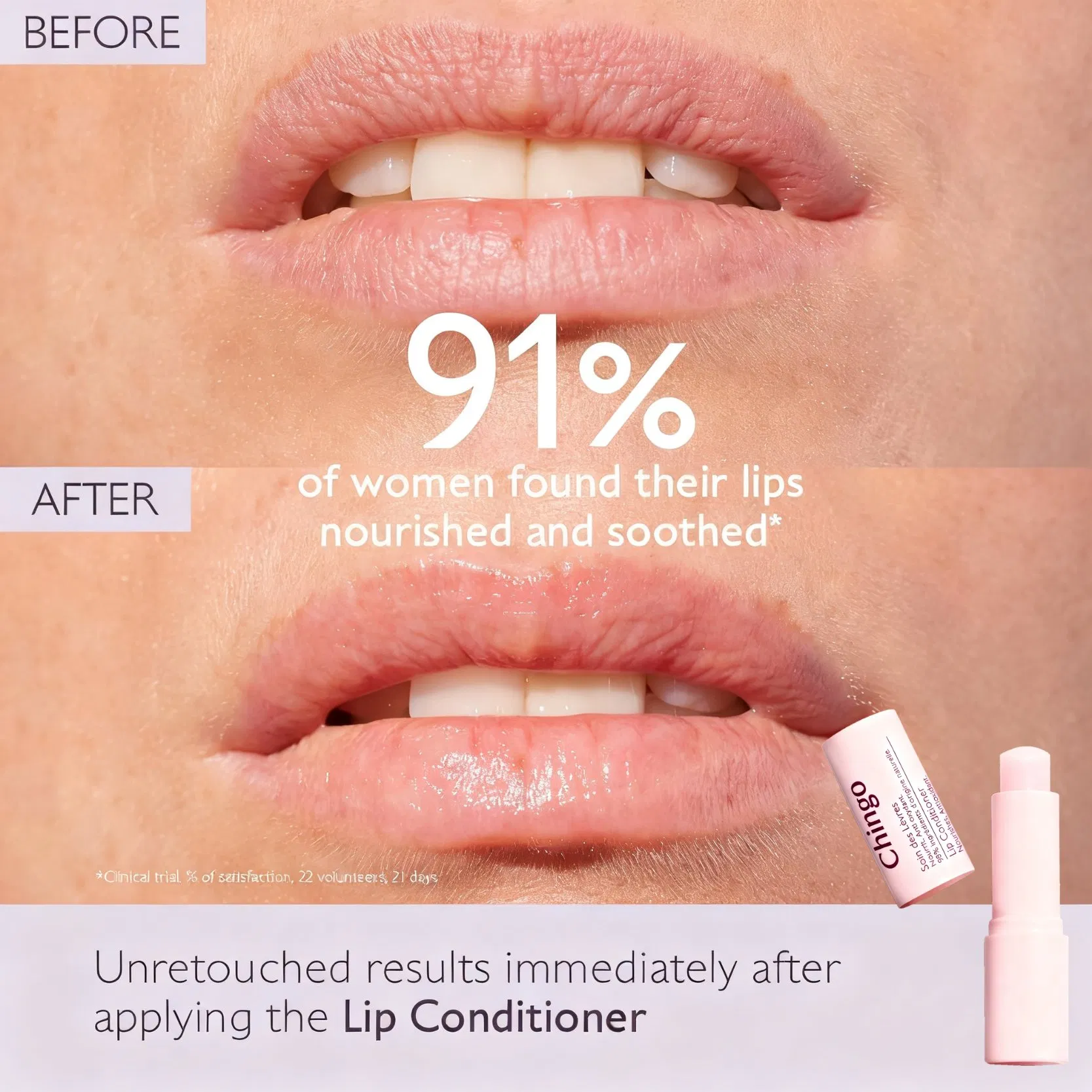 24h Moisturizing Lip Care Reduce Fine Lines Nourish Deeply Lip Balm