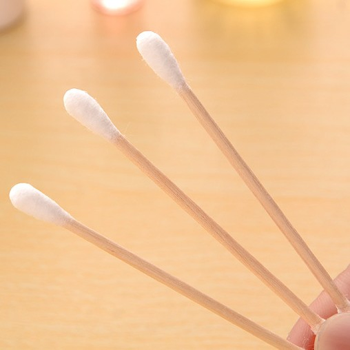 Lowest Price Manufacturer Disposable Cotton Swab with Wood Stick