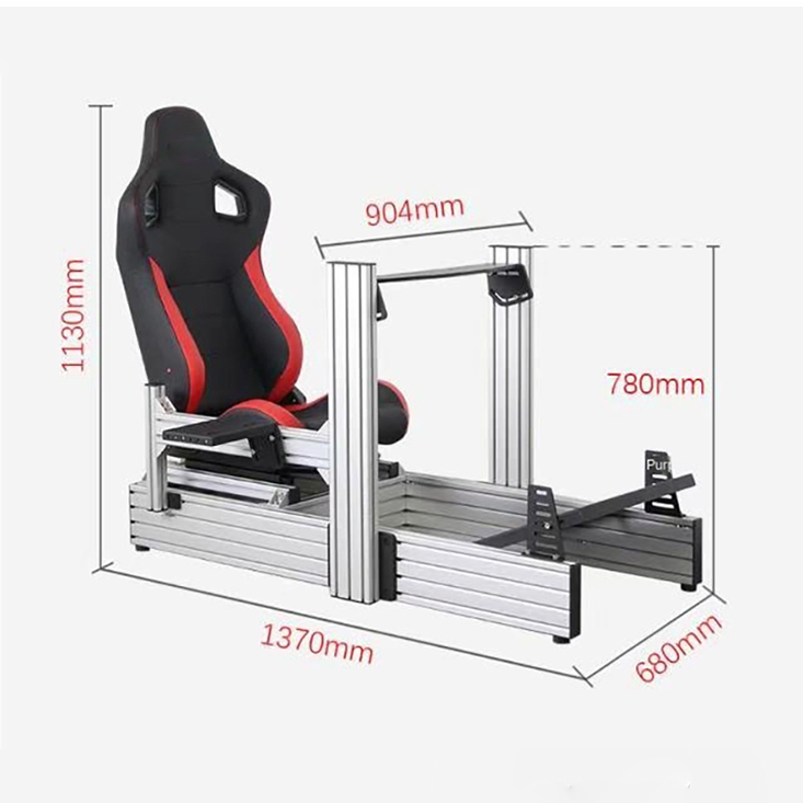 Wholesale Professional Car Simulator Driving Racing Simulation Game Bracket Seat Steering Wheel Stand