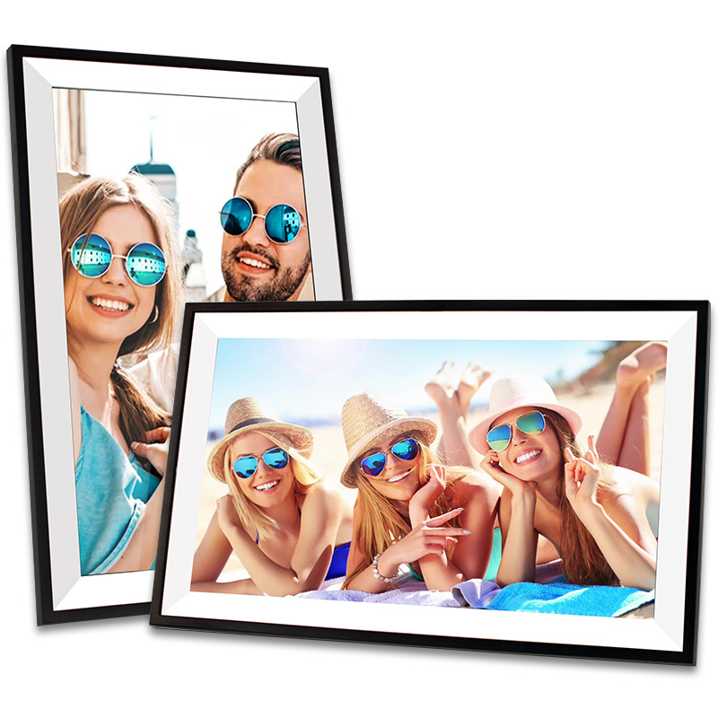 Электронная фоторамка 15.6 дюймов с облаком, HD