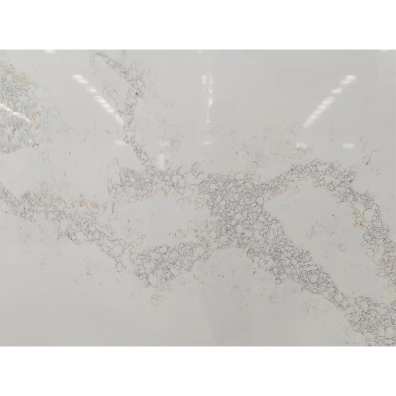 Engineered Stone Calacatta White Quartz Polished Big Slabs for Countertop/Worktop/Island Top/Table Top Price