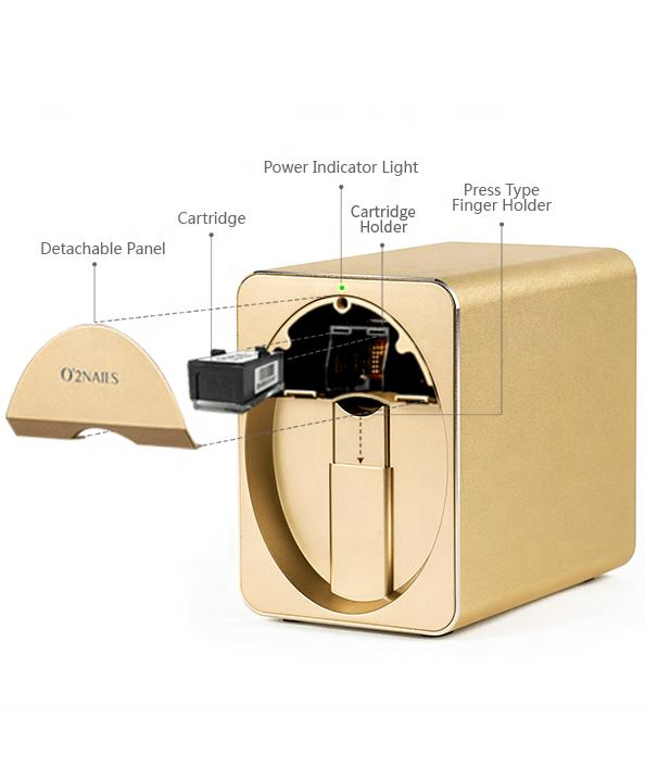 Mobile Nail Printer H13D Professional Digital Nails and Flower Printer Artpro Nails Polish Printer Machine Investment