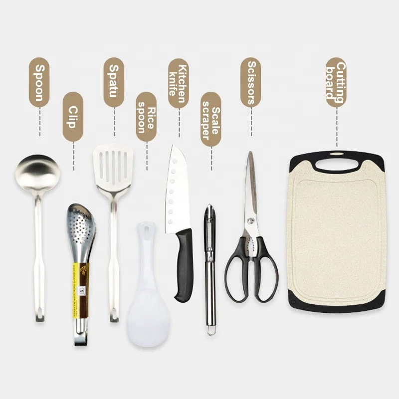 Outdoor Camping Cookware Storage Bag Cooking Utensil Organizer Kitchen Portable Picnic Tableware