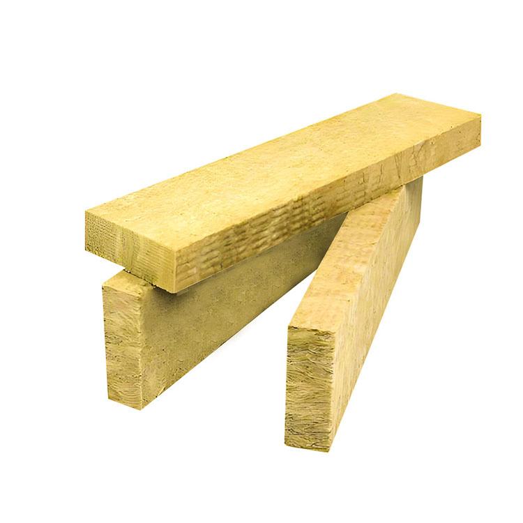 Customed Fire Resistant Wall Insulation Solid Rock Wool Panels
