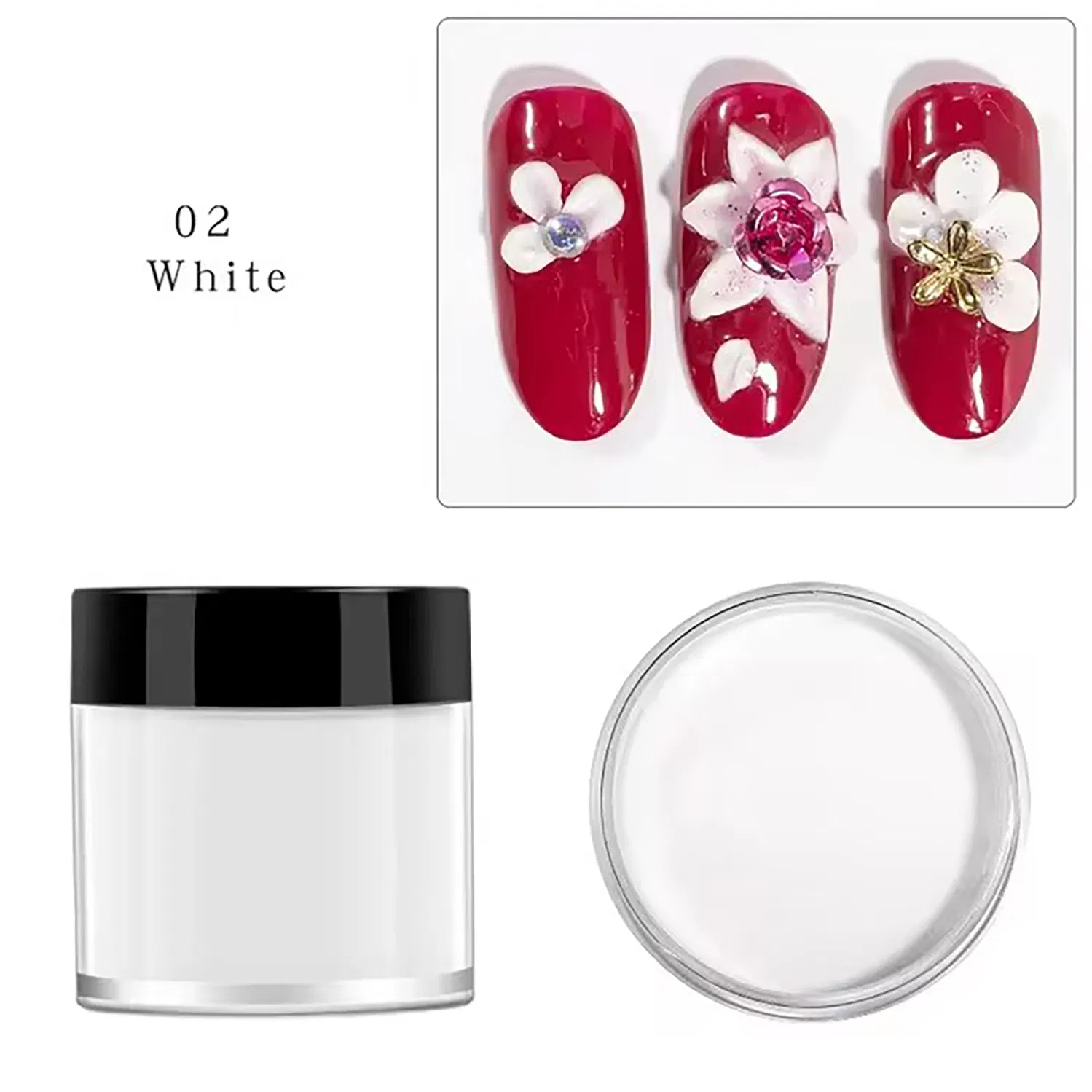 Factory Direct Sales OEM 10g/20g/30g Jar Nude Dipping Acrylic Powder for Nails