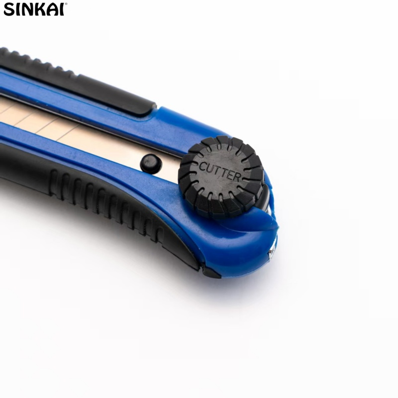 Durable Sliding Utility Knife Retractable Safety Design 4 Quick-Change Industrial Grade OEM