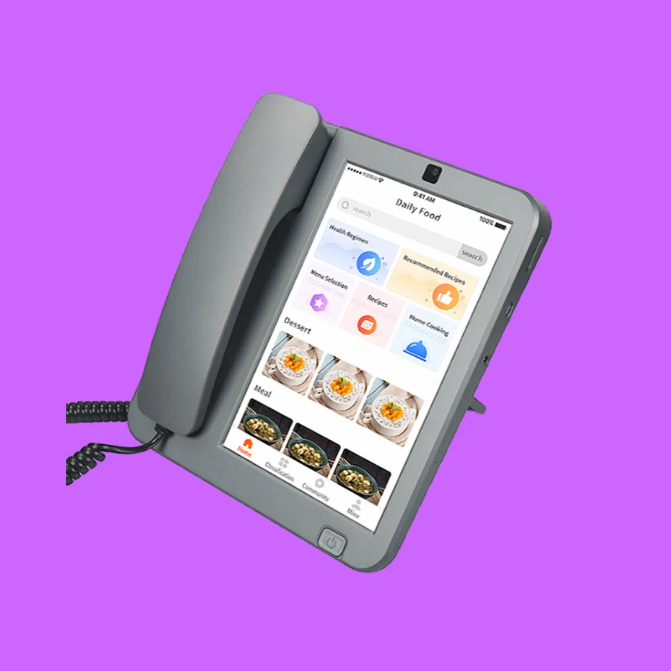 8-Inch Business Telephone with Android and Volte Features