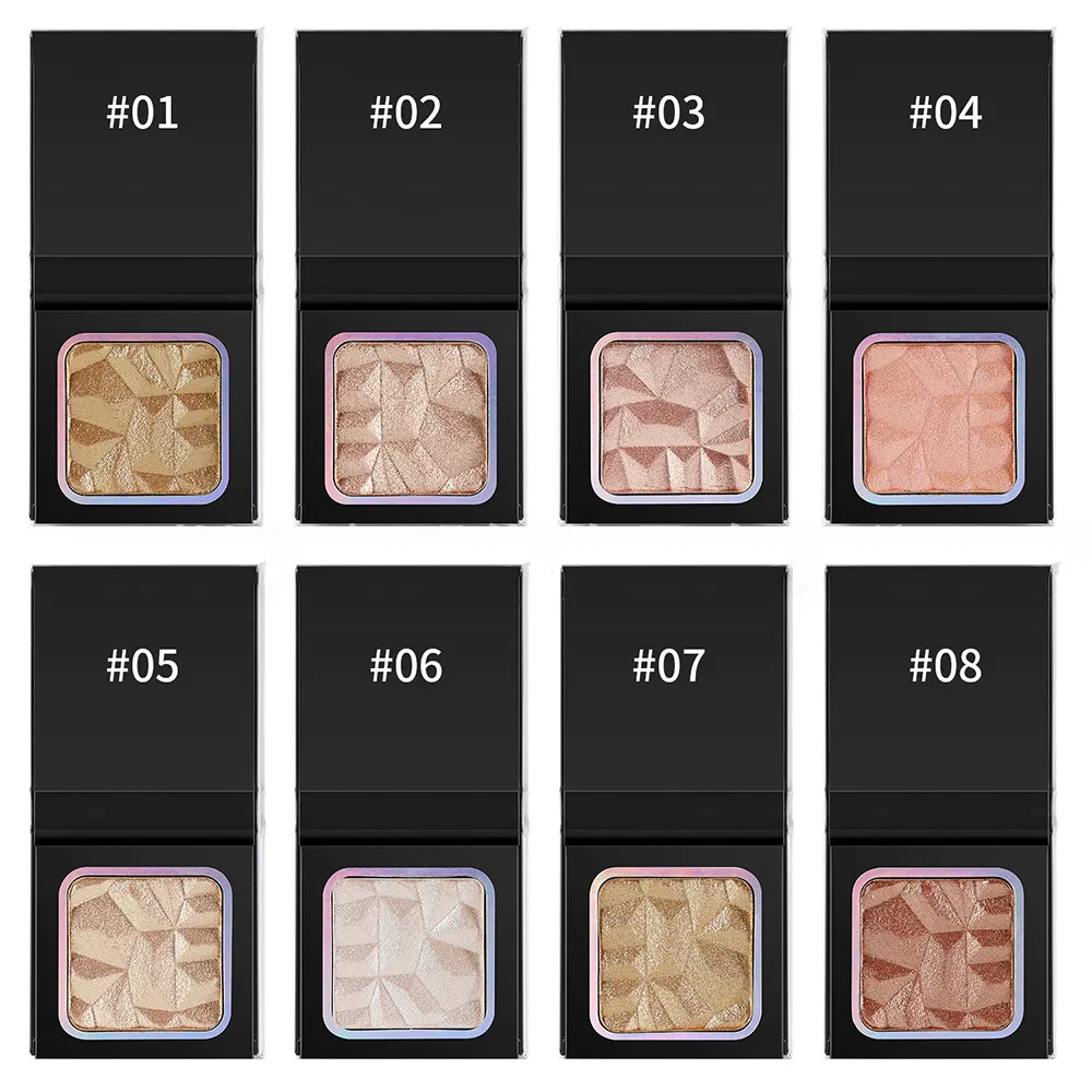 Personalized Cosmetics Face Makeup Pressed Contour Highlighter Palette