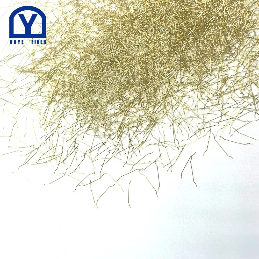 Uhpc Steel Fibre Copper Coated End Hook Concrete Steel Fiber