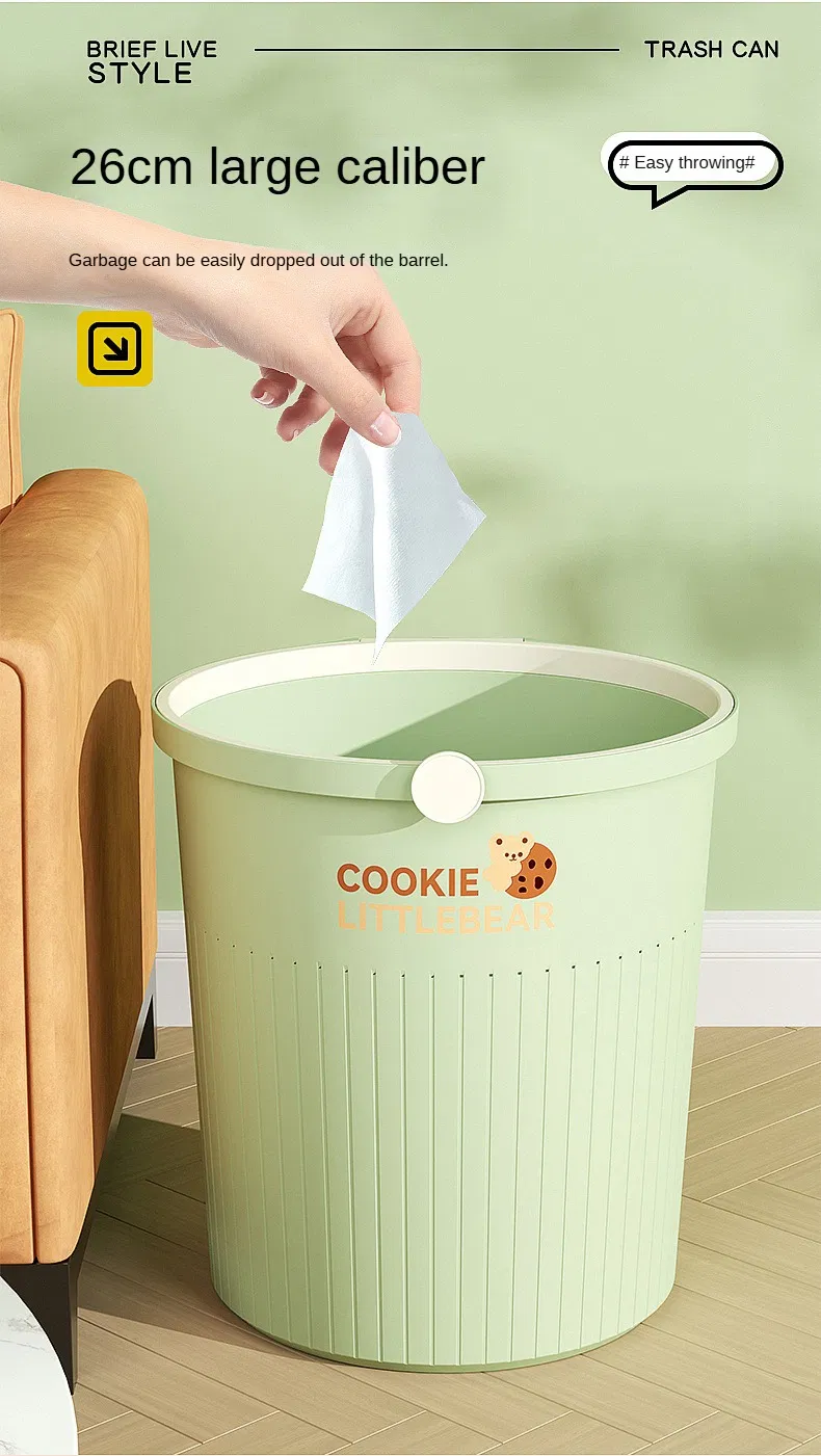 Chic Aesthetically Pleasing Dustbin to Enhance Your Home Style