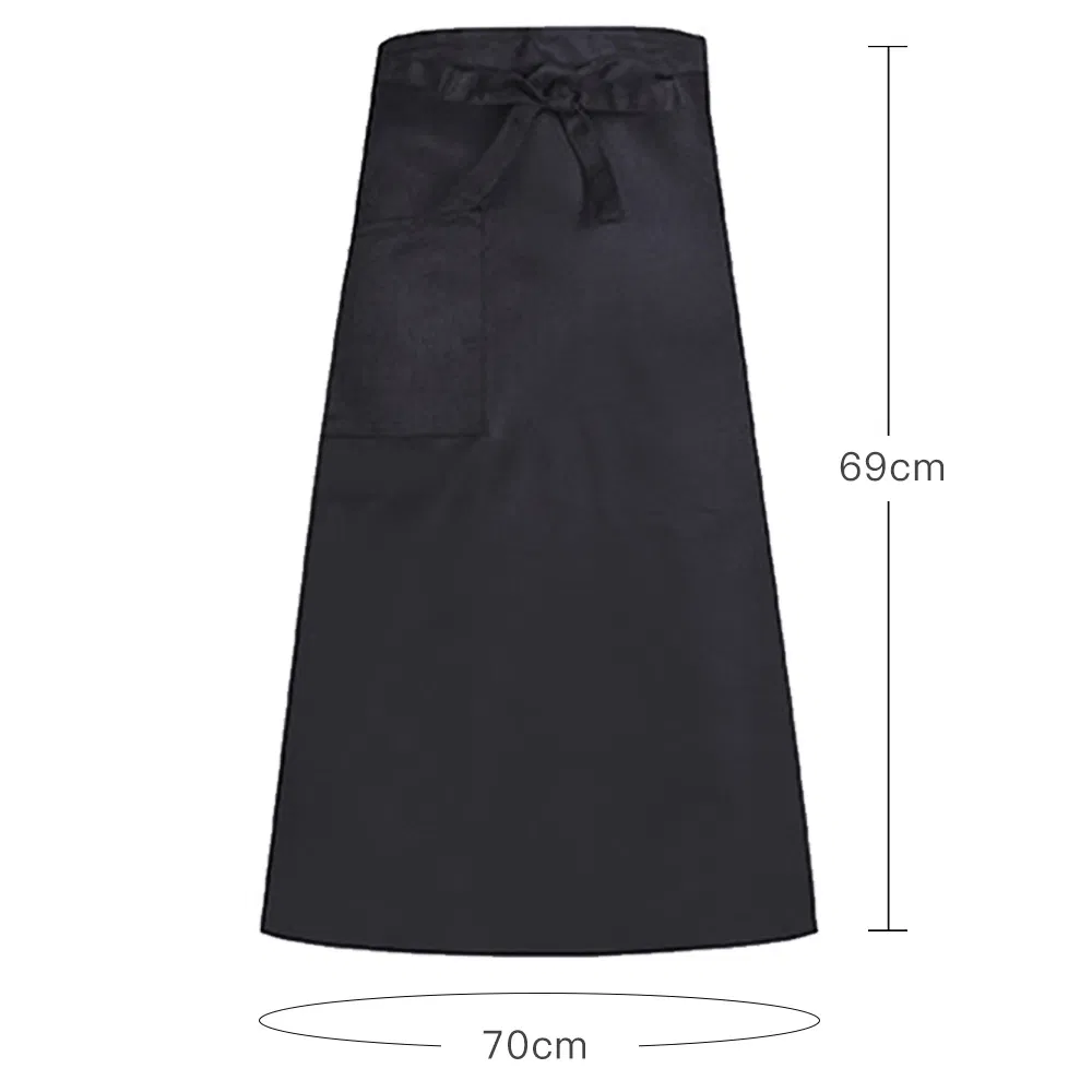 Wholesale Custom Twill Fabric Kitchen Cooking Promotion Bust Apron with Pocket