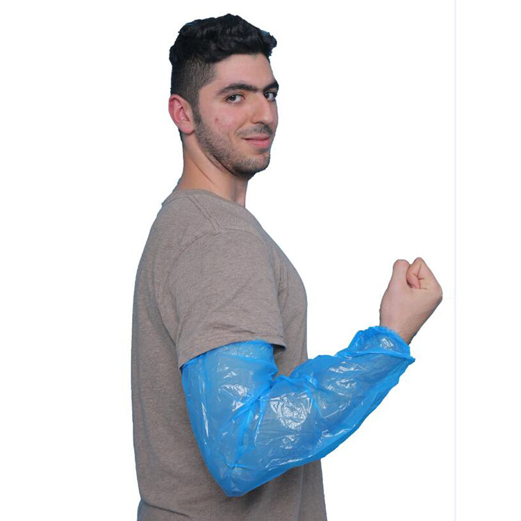 Machine Made Disposable PE Sleeve Cover Waterproof Arm Oversleeves