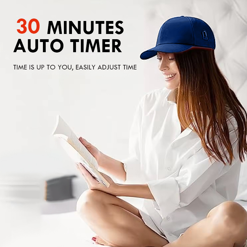 Adjustable Hair Regeneration Laser Red Light Therapy Cap