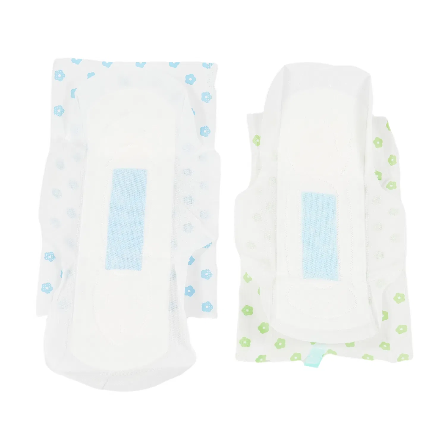 Super Absorbent Polymer PE Back Sheet Women Sanitary Napkin Pads