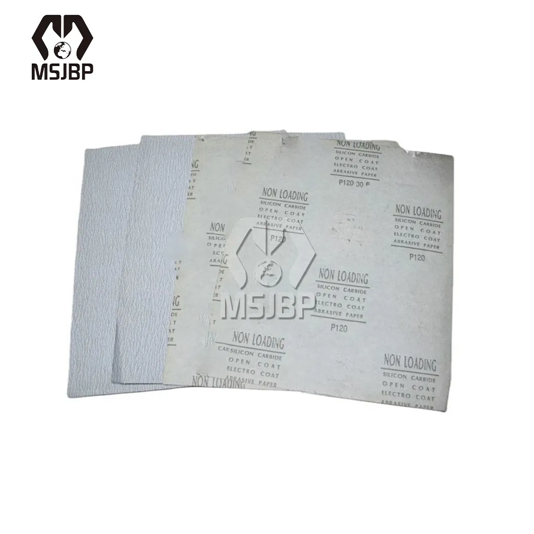 Абразивная шлифовальная бумага P60-P1200, сухая, карбид кремния