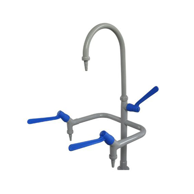 Лабораторный кран одинарный с водопадом для мебели