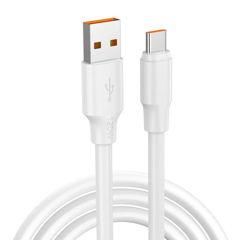 Кабель USB Type-C 120W для быстрой зарядки и передачи данных