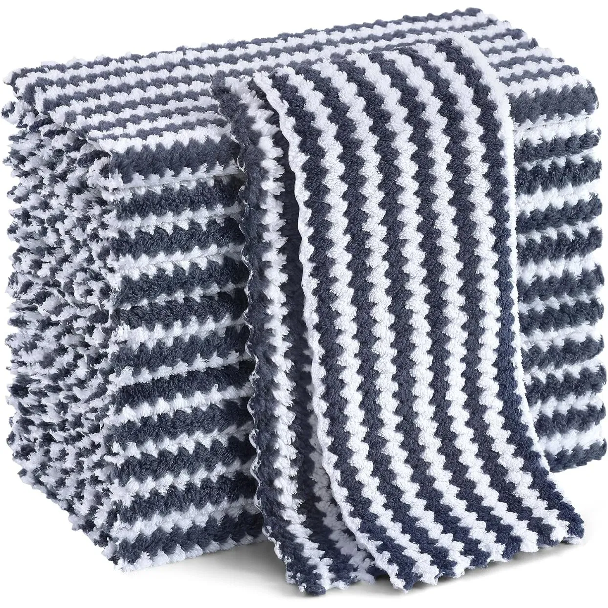 Kitchen Dish Cloth Ultra Soft and Absorbent Towel Reusable Fast Drying