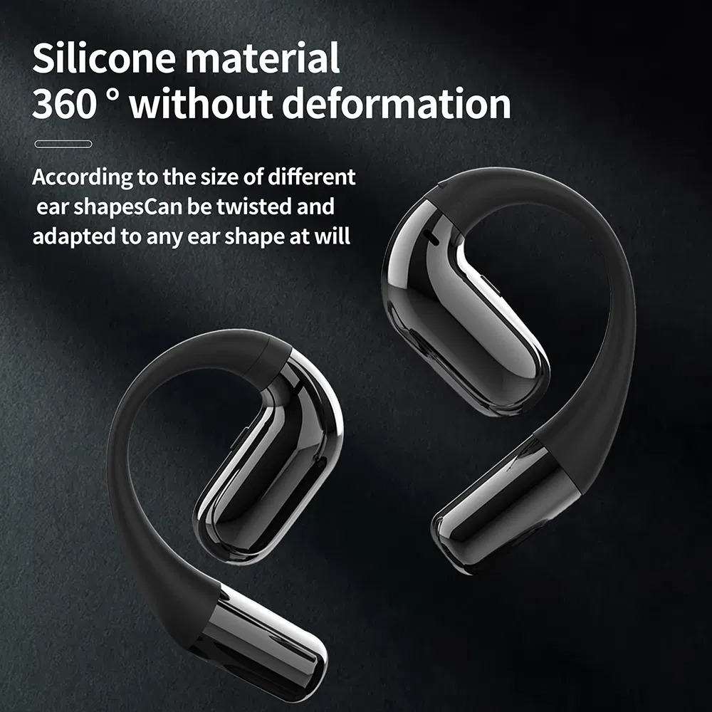 Ows Open Ear Bluetooth-Compatible Earbuds Noise Reduction Wireless Sports Headphones