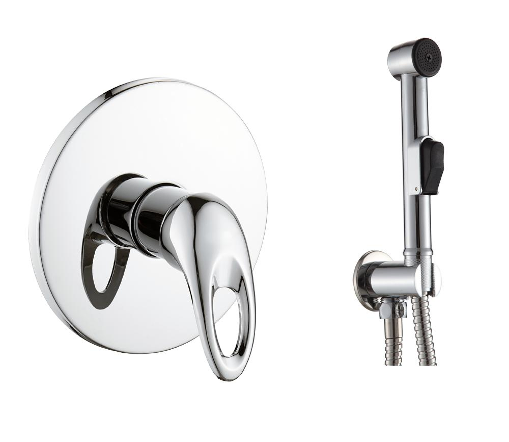 Смеситель для биде однорычажный латунный H12-106