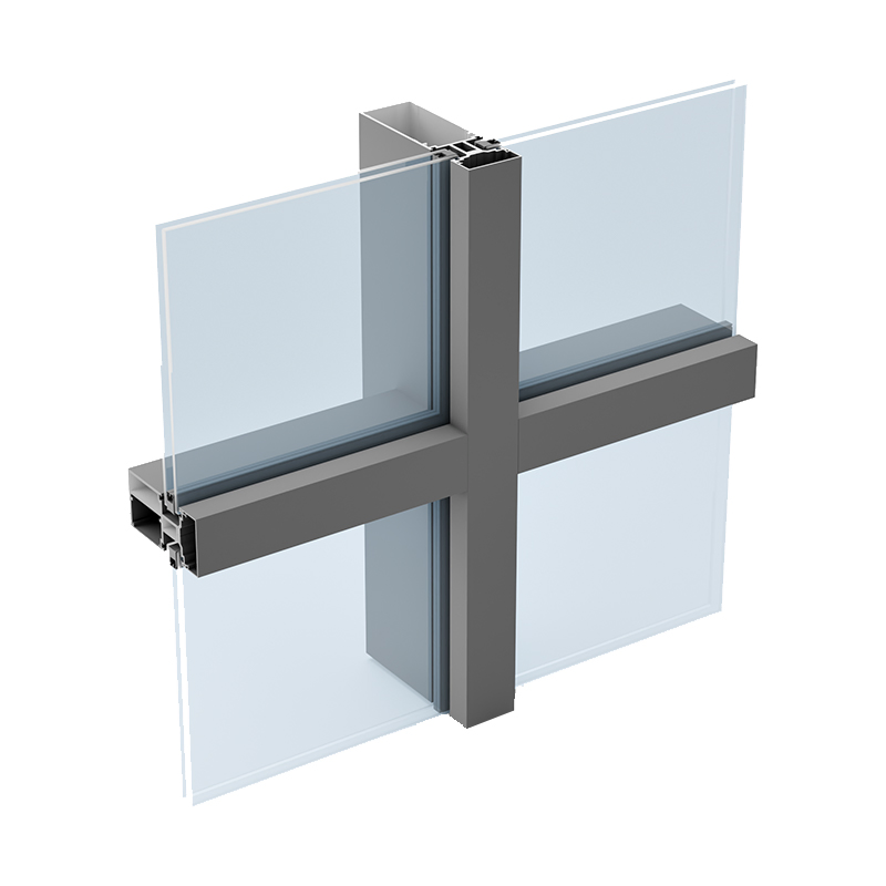 Curtain Wall Panel System Office System Structure Unit Solution Curtain Wall