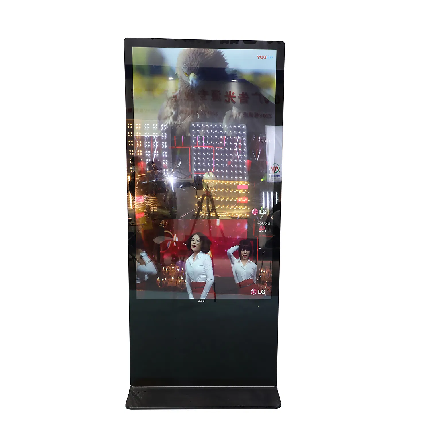 Наружная цифровая стойка-киоск 55 дюймов, 4K, 3000 нит