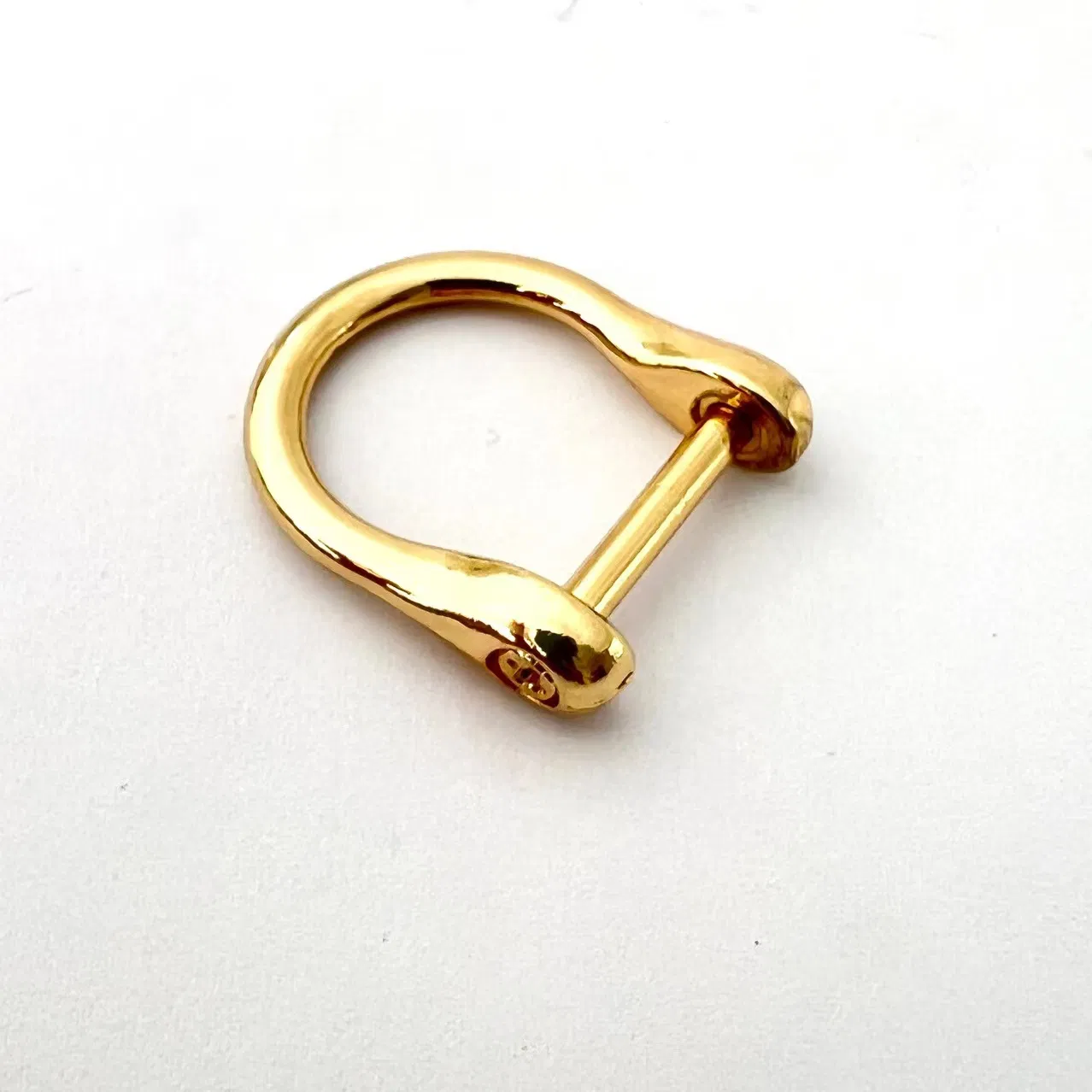 Detachable Screw D Buckle Horseshoe Buckle