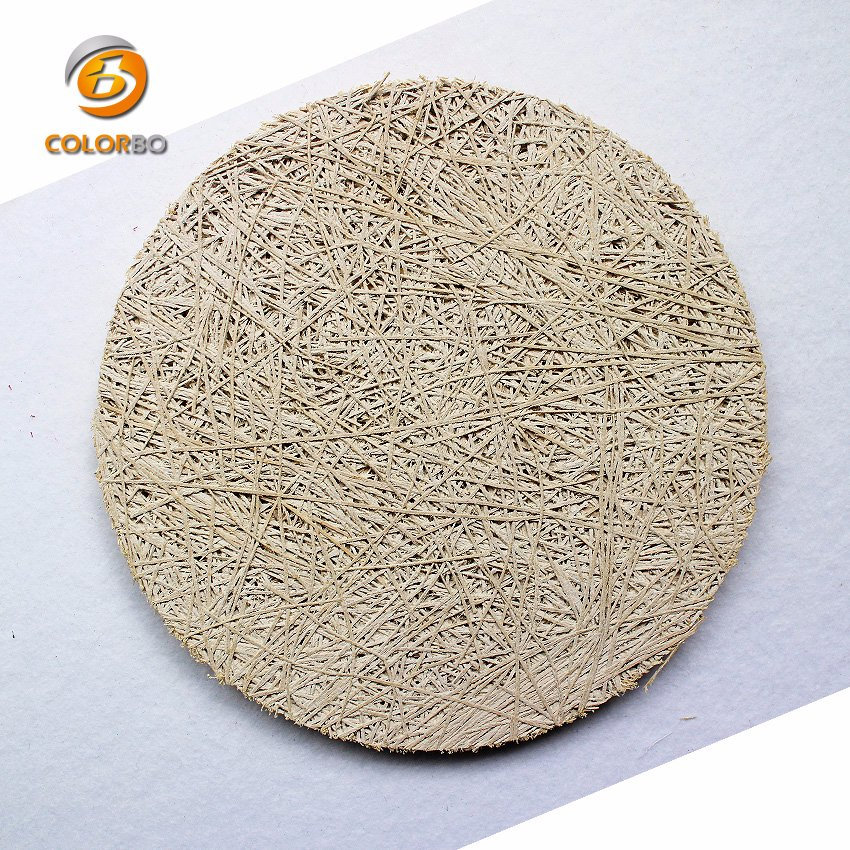Interior Design Wood Wool Decorative Acoustic Wallpapers