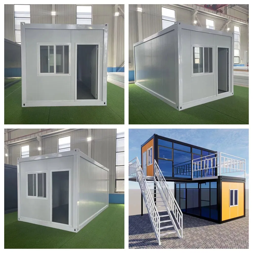 Customized Container Homes Modular 20FT Prefab Flat Pack Container House for Office