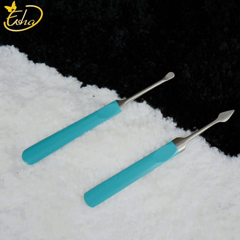 5PCS Nail Art Supplies Cuticle Pusher Kit Skin Callus Remover Manicure and Pedicure Care Products Tool Set
