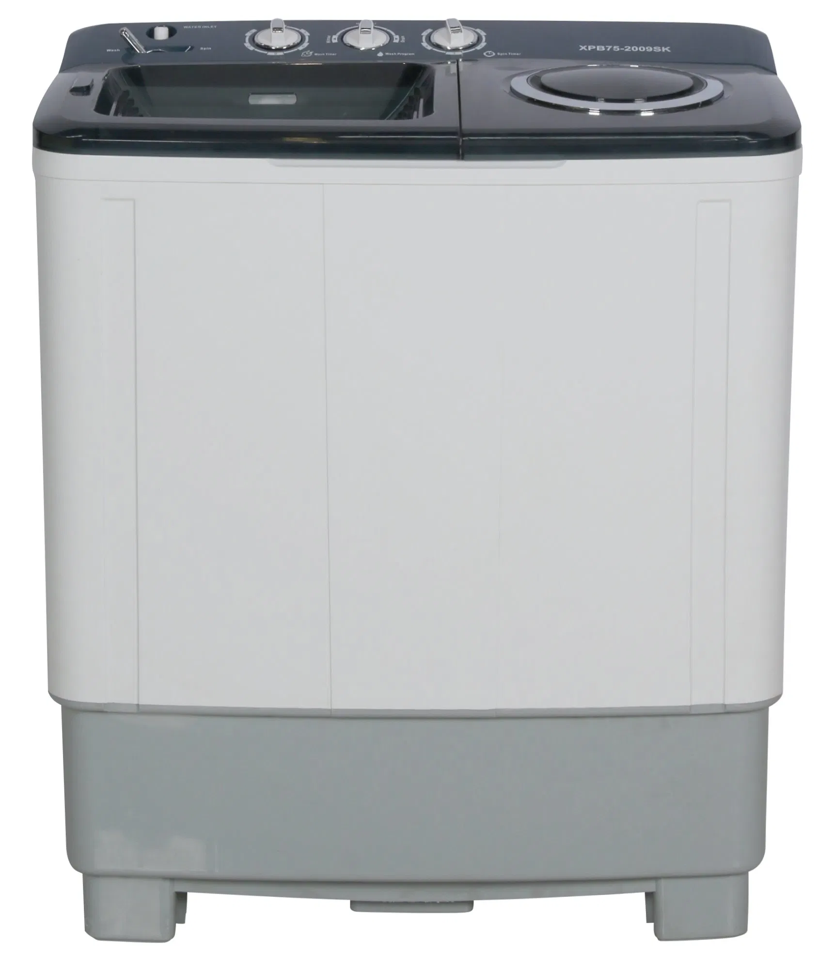 Wholesale 8kg Twin Tub Top Loading Transparent Cover Semi Automatic Washing Machine Washer and Dryer