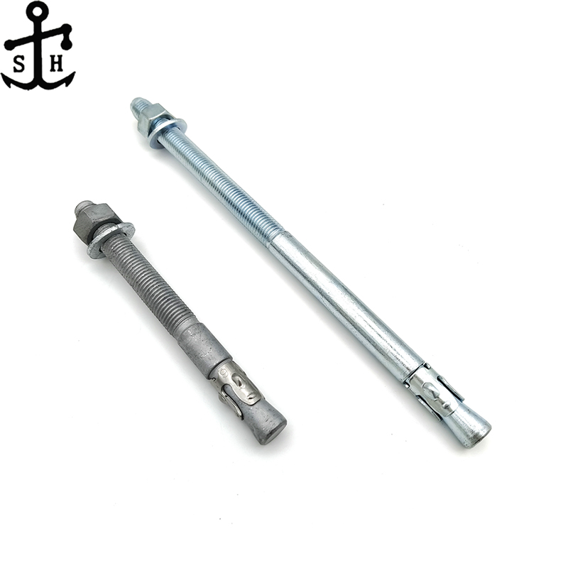 Анкерный болт M10 клиновой из углеродистой стали