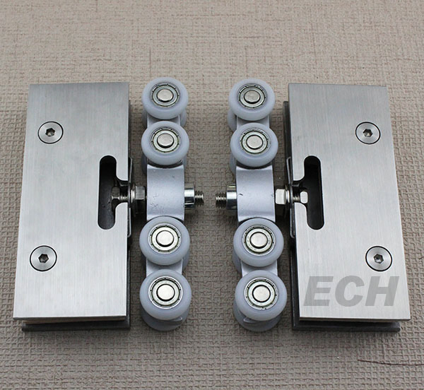 Good Quality Glass Sliding Roller 316 Stainless Steel Roller System