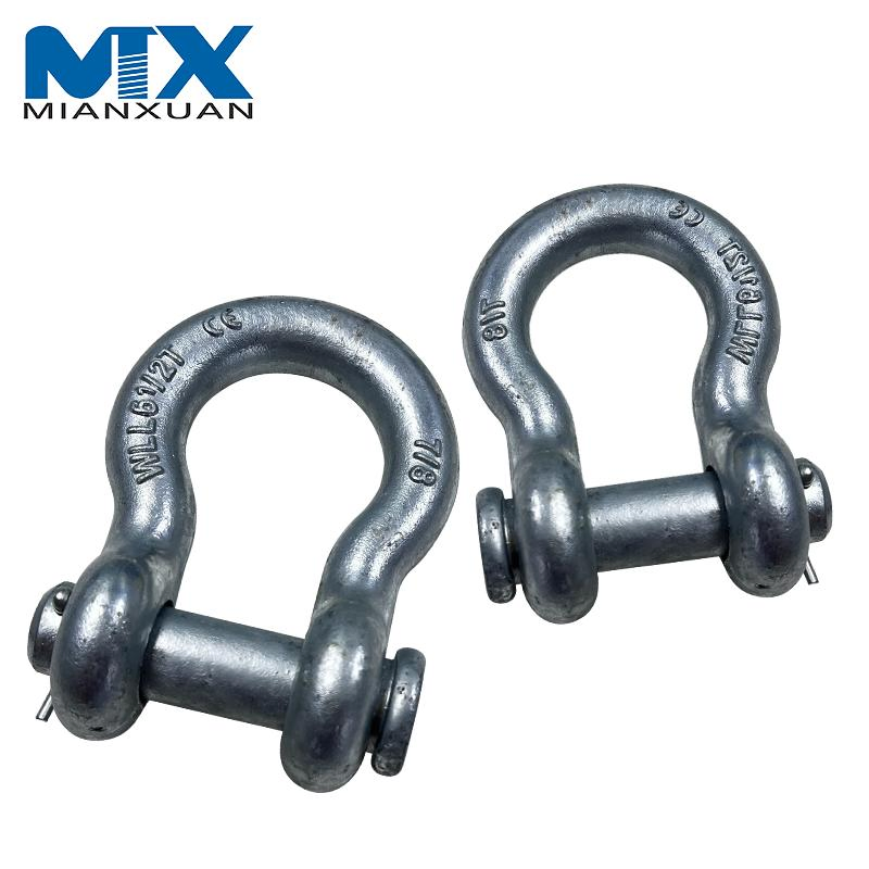 Manufacturer Price Heavy Duty Anchor Bow Shackle Hardware