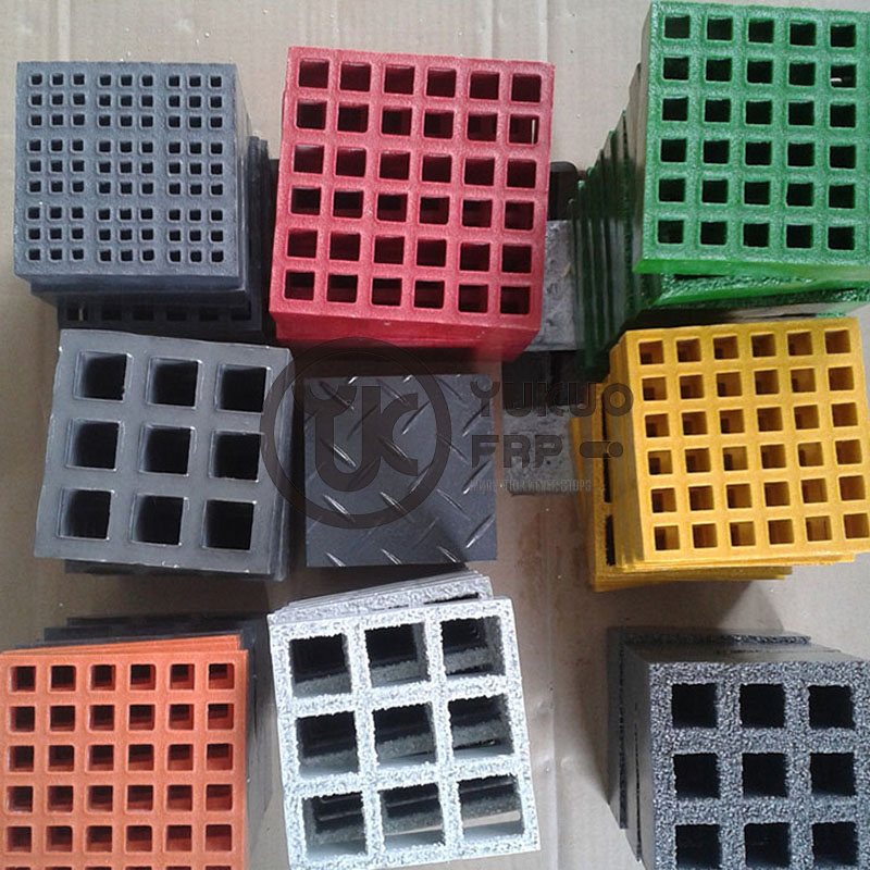Factory Customization Corrosion Resistant GRP/FRP/Fiberglass Grating / Composite Grille