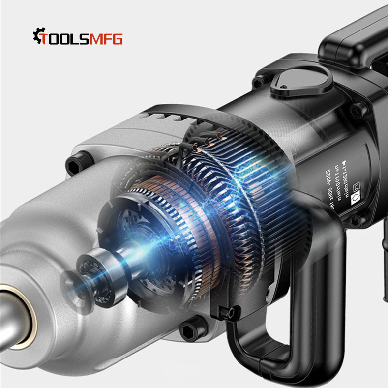 TOOLSMFG 1" 3500 N. M Electric Impact Wrench