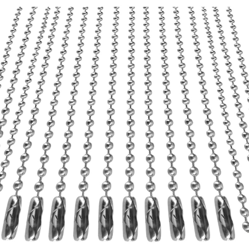 Никелированная шариковая цепь оптом