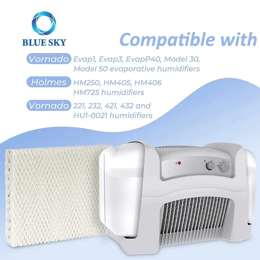White Panel Humidifier Filter Wick Replacements for Vornado MD1-0002 Evap1 Evap3 Model 30 Model 50
