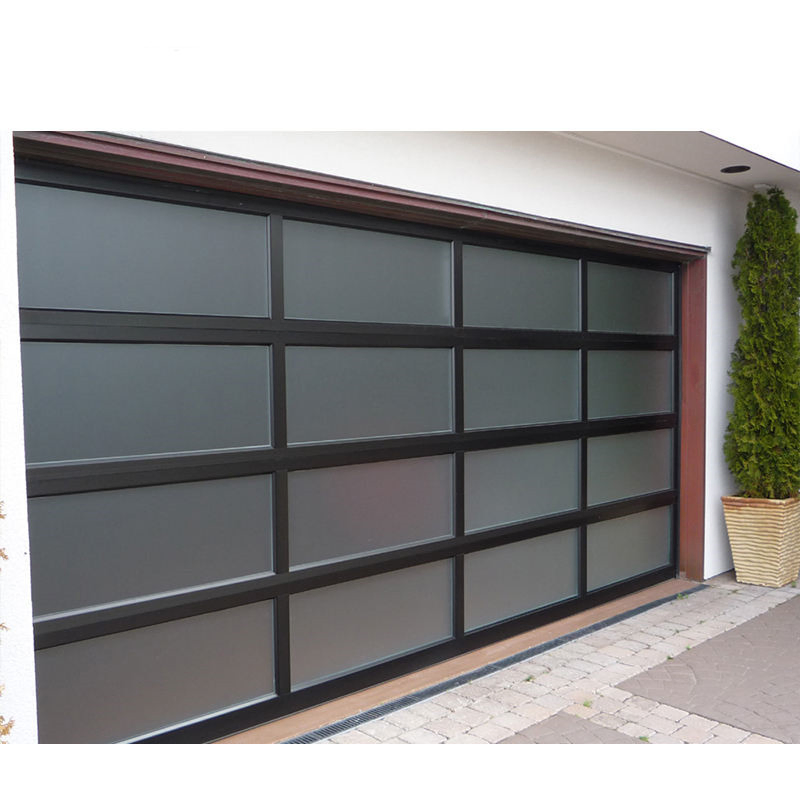 Aluminum Custom Automatic Glass Garage Doors