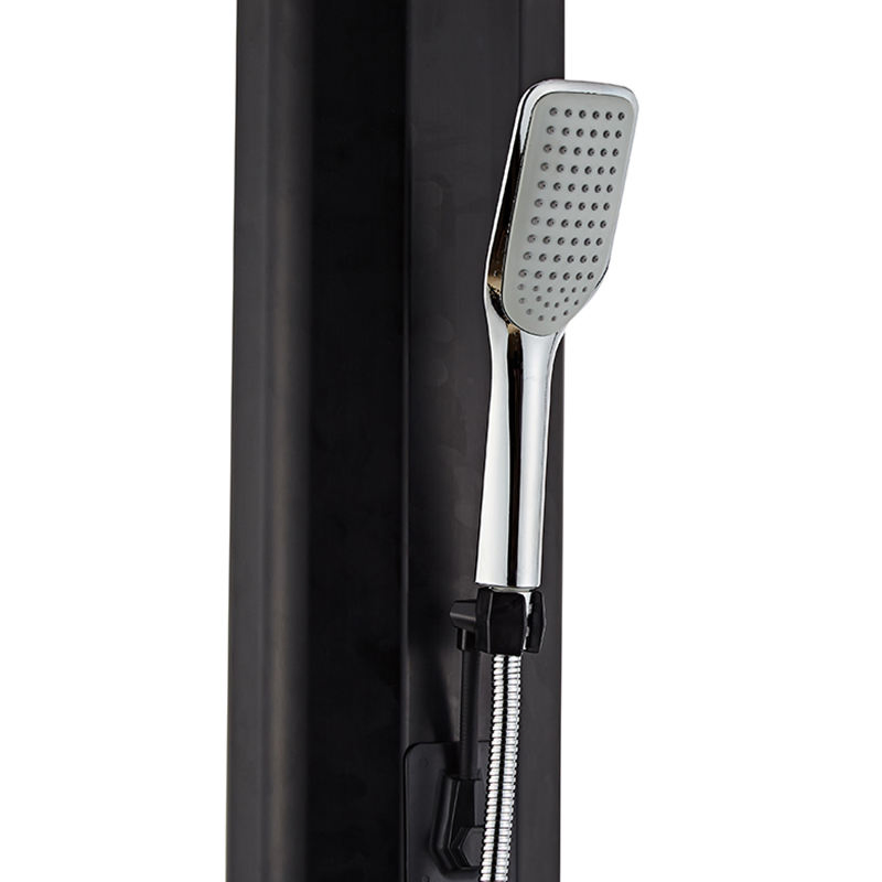 40L Large Shower Column Aluminum Outdoor Shower Round for Pools and Gardens