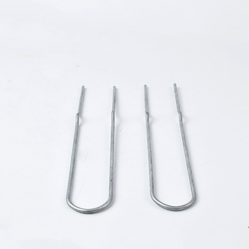 U-Shaped Outdoor Turf Nail Artifikal Grass SOD Staple Greenhouse Greening Stake Fence Staple Lawn U Type Turf Nail