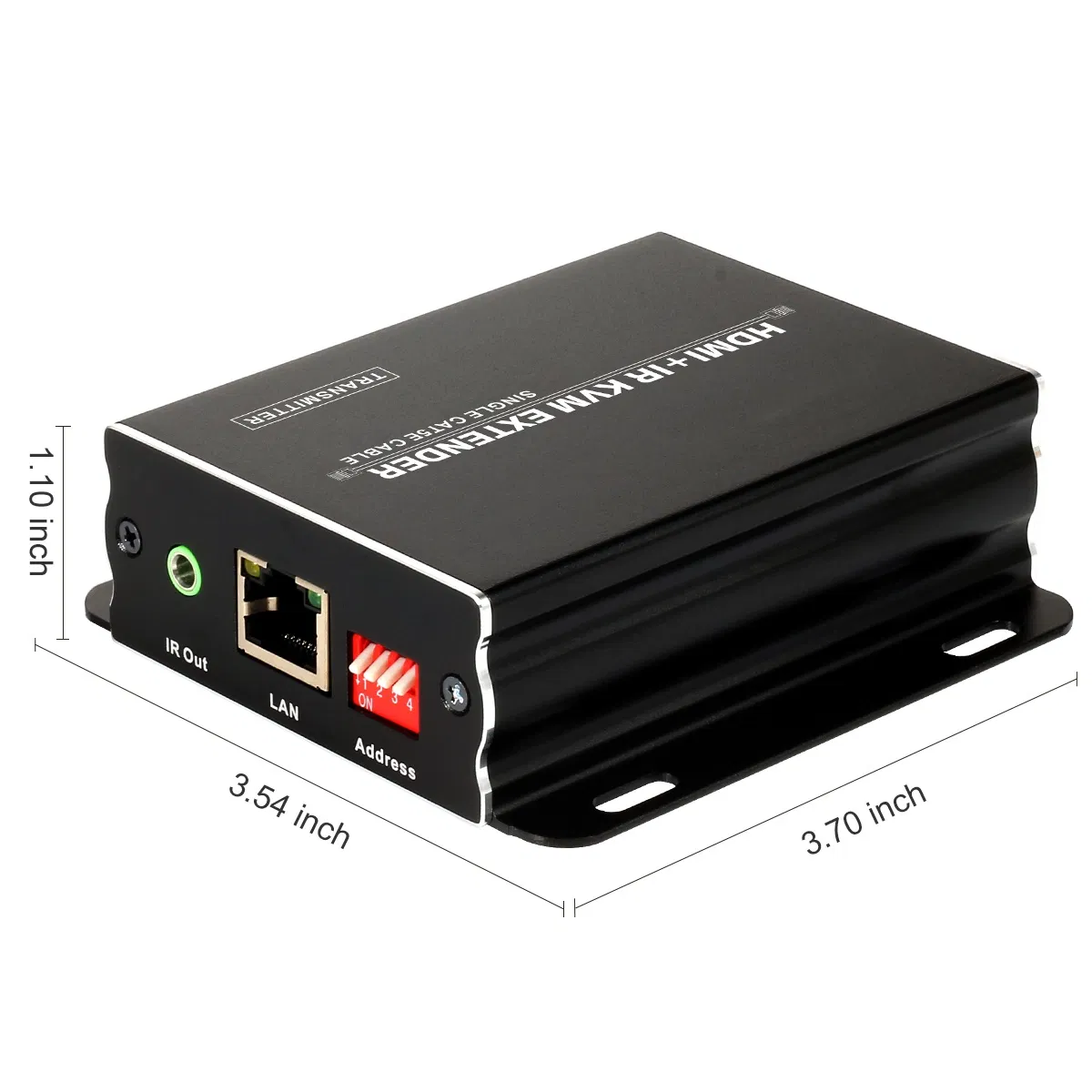 HDMI KVM экстендер 4K 30Гц, 100м, с аудио и ИК