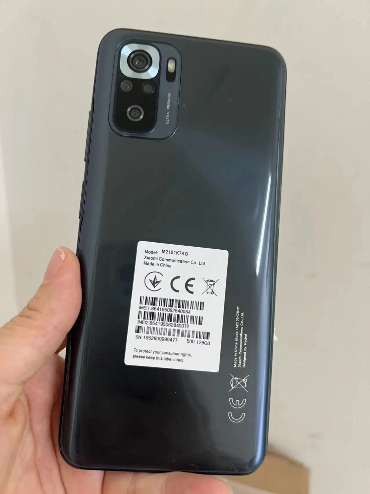 Mobile Phone Second-Hand Phone Global Version for Note 10s Eea Onyx Gray 6+64 NFC Cheap Smart Mobile Phones 4G Smartphones