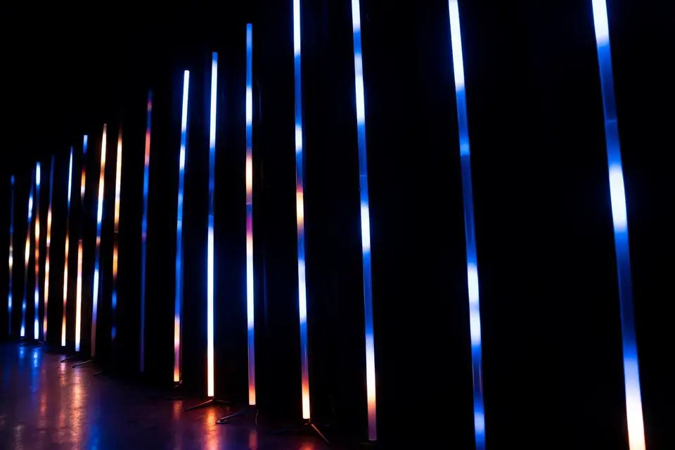 RGB LED светодиодная лента, 60 шт