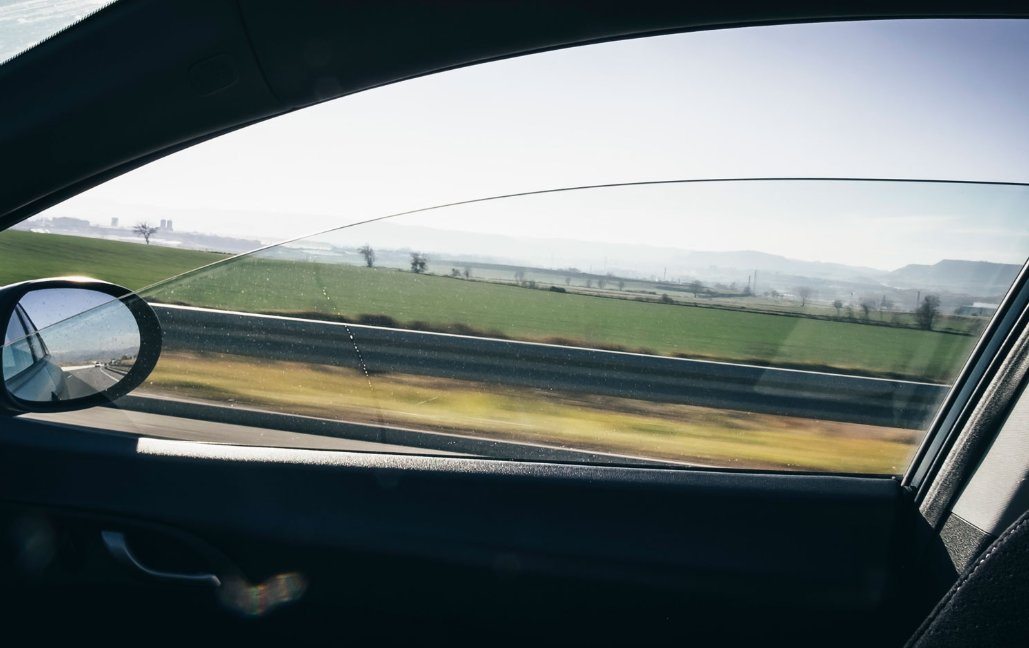 Mirror Transparent Tempered Glass Window for Car
