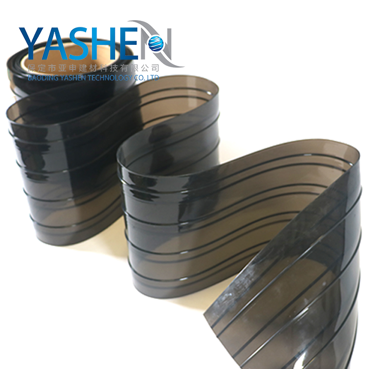 Multi Functional Dual Thread Transparent Soft Standard PVC Strip Curtain